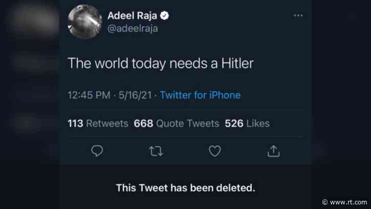 ‘The world today needs a Hitler,’ CNN contributor says in now-deleted tweet – but, turns out he had more than one
