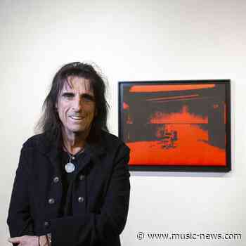 Alice Cooper selling Andy Warhol art piece