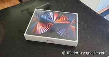 12.9-inch M1 iPad Pro arrives earlier than expected for a lucky customer