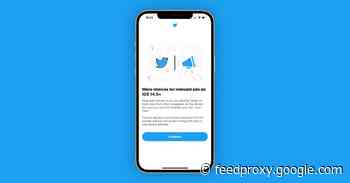 Twitter for iOS begins prompting users to enable App Tracking option