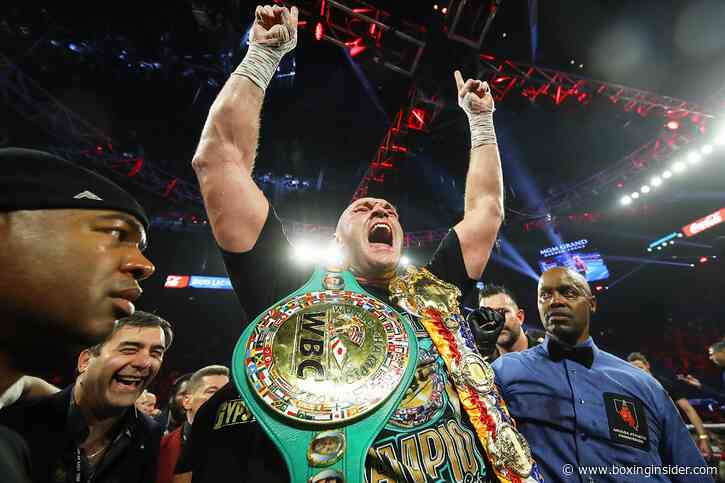 Tyson Fury: “This Fight Is 100 Percent On August 14, I Cannot Wait To Smash Anthony Joshua”