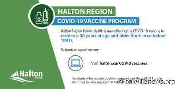 May 16, 2021 coronavirus update for Oakville - Oakville News