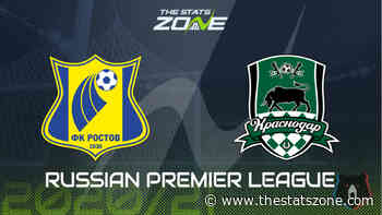 2020-21 Russian Premier League – Rostov vs Krasnodar Preview & Prediction - The Stats Zone