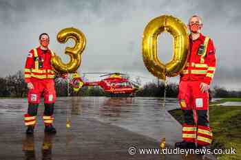 Supporters invited to mark air ambulance's 30th anniversary | Dudley News - Dudley News