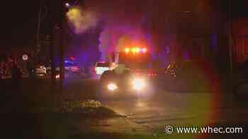 Fires, large police presence near Jay and Orchard Streets