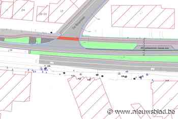 Inrit De Bruynlaan paar honderd meter verlegd<BR />