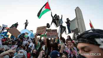 Toronto police arrest 3 men following anti-lockdown, pro-Palestinian protests - CBC.ca