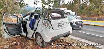 Accidente en la autopista México-Cuernavaca deja un muerto y tres lesionados - Diario de Morelos