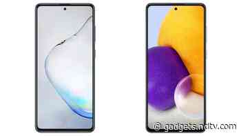 Samsung Galaxy Note 10 Lite, Galaxy A72 Receive May 2021 Android Security Update: Reports