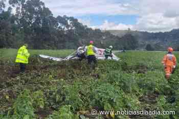 Accidente de avioneta entre Tabio y Tenjo, Cundinamarca - Noticias Día a Día