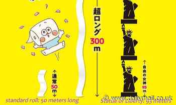 Japanese researchers develop new super compact toilet paper