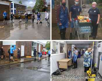 Horwich Floods: St Joseph's RC School touched by community support
