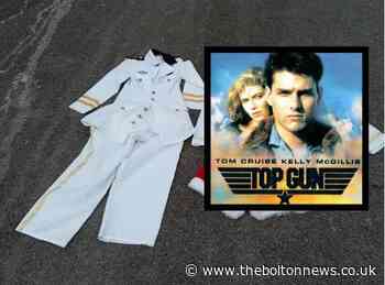 Litter picker finds abandoned Top Gun uniform in Bolton car park
