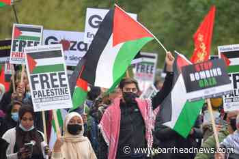 Marchers gather in central London for protest against Gaza violence - Barrhead News