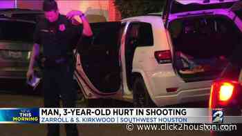Man, 3-year-old hurt in shooting in southwest Houston, police say - KPRC Click2Houston