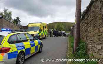 Man flips car onto roof off the Grane Road before failing roadside cannabis test
