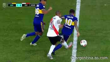 Era para roja: Maidana le pegó de atrás a Tevez y Tello solo lo amonestó - AS Argentina