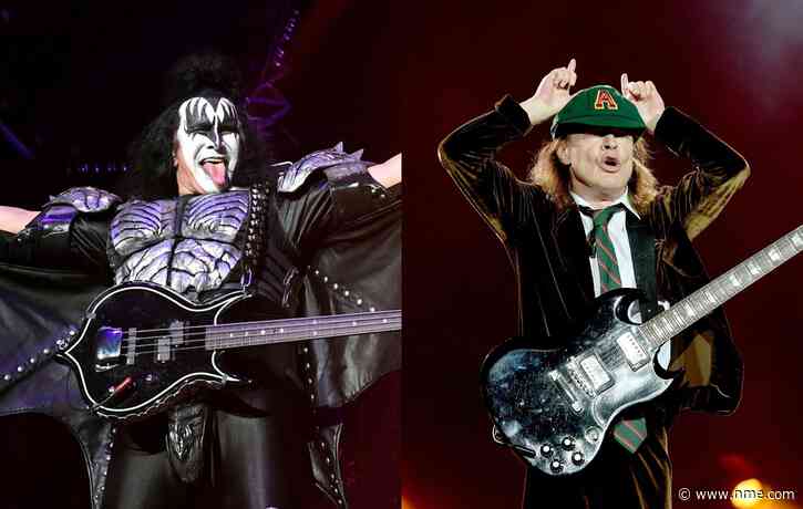 KISS’ Gene Simmons on first meeting AC/DC’s Angus Young: “He didn’t have front teeth”