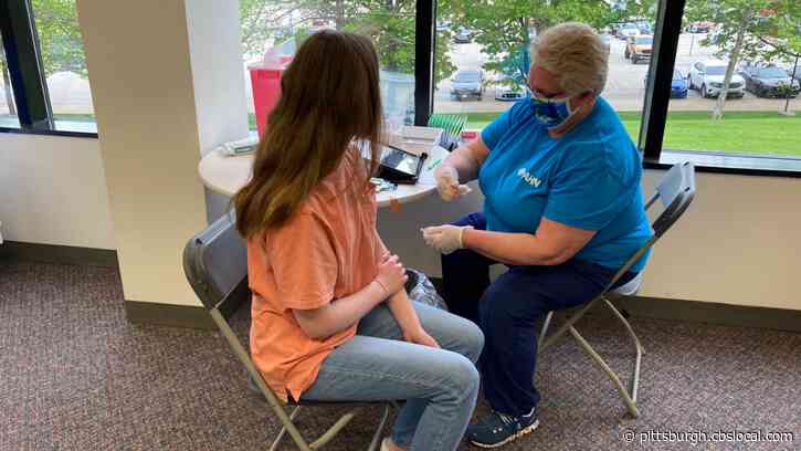 Kids Get COVID-19 Vaccine In Hopes Of Life Returning To Normal