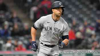 Yankees slugger Giancarlo Stanton lands on injured list with quad strain