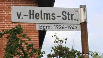 Namensgeber mit NS-Bezug: Von-Helms-Straße in Tornesch: Anwohner wollen bei Umbenennung mitreden | shz.de - shz.de