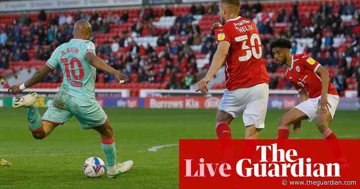 Barnsley 0-1 Swansea: Championship play-off, first leg – as it happened