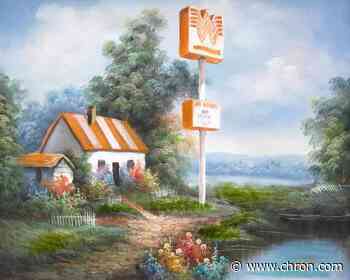 This Whataburger landscape painting has gone viral again. Here's how to buy it.