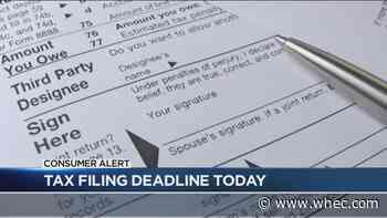 Consumer Alert: It&rsquo;s tax day and you can&rsquo;t pay? Here&rsquo;s what you should do.