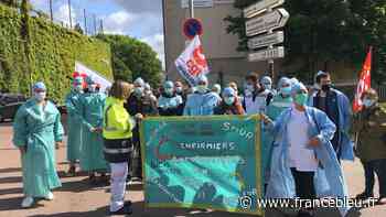 Limousin : les infirmiers anesthésistes dans la rue à Limoges, les labos des hôpitaux en grève - France Bleu