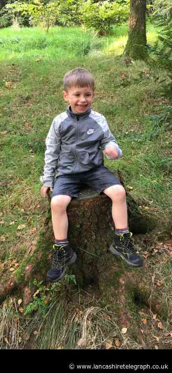 Brave Accrington four-year-old Jeffrey diagnosed with incurable condition
