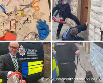 Drugs found as officers raid Burnley address