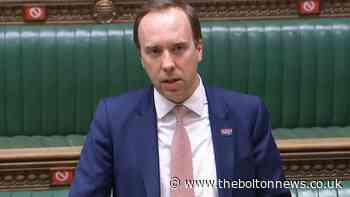 Matt Hancock concerned over Covid vaccine refusal in Bolton