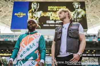 Jake Paul says Mayweather Jr underestimating Logan’s power and size