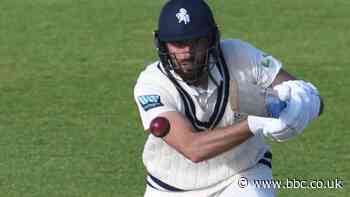 County Championship: Jack Leaning makes unbeaten 127 as Kent draw with Sussex