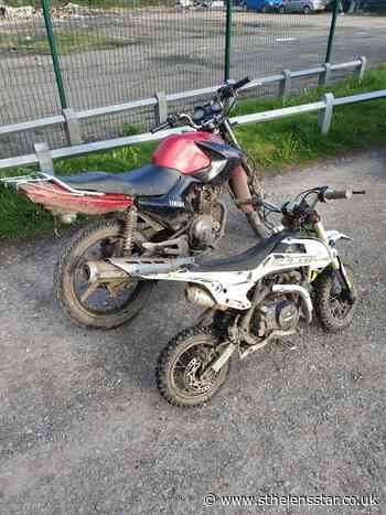 Motorbikes 'ridden anti-socially' on Jubits Lane seized - St Helens Star