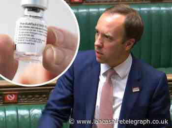 Matt Hancock voices frustration over Covid vaccine refusals in Blackburn with Darwen