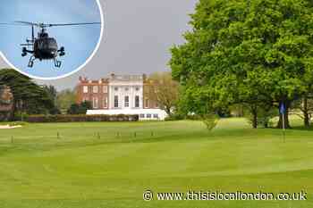 This is why a helicopter was flying over Petersham in the middle of the night