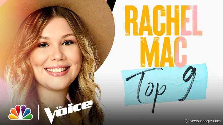 Rachel Mac Sings Christina Perri's "Human" - The Voice Live Top 9 Performances 2021 - The Voice