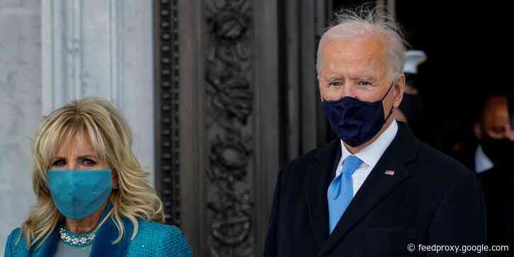 The Bidens made $607,000 last year, their tax returns show. That's $300,000 less than 2019, in part because they gave up speaking engagements during the election.