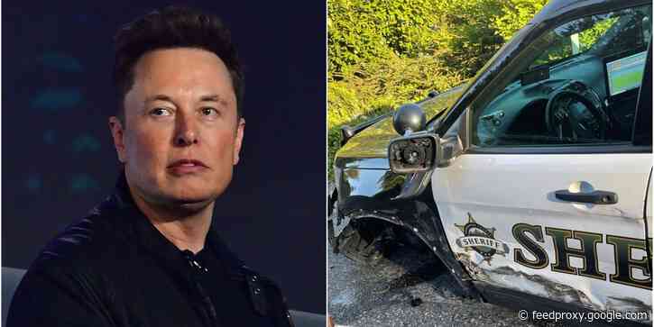 A Tesla running on Autopilot smashed into a deputy's patrol vehicle in Washington state, police say, causing 'significant damage'