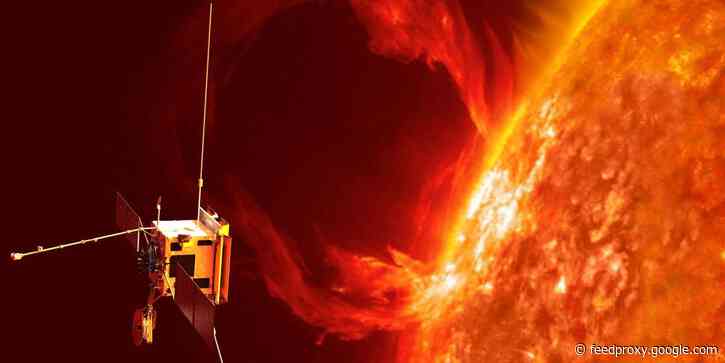 A sun-skimming spacecraft captured video of a massive plasma eruption on the solar surface for the first time