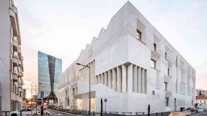 Tautem and Bmc2 Architectes use monolithic forms to create concrete school in Marseille