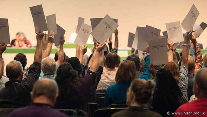 Final agenda published today for June’s special delegate conference