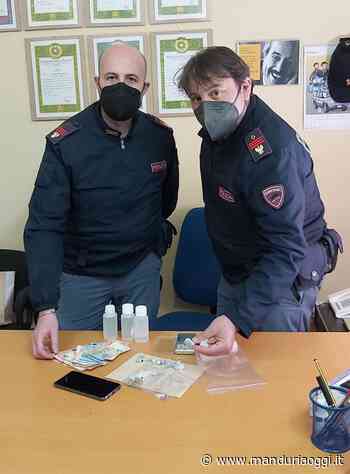 MANDURIA - Collaboratore scolastico sorpreso a spacciare eroina: 56enne arrestato dalla Polizia - ManduriaOggi