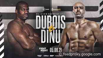 Tommy Fury added to Dubois vs. Dinu card on June 5th