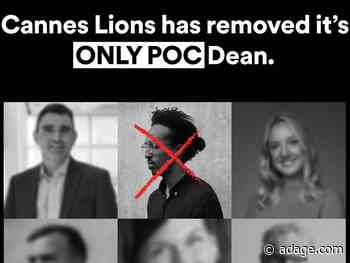 Cannes Lions apologizes after accusations over diversity