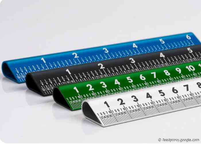 30 degree ruler returns to Kickstarter with new design tweaks
