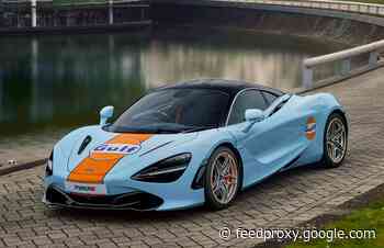 MSO re-creates the Gulf livery on a custom 720S