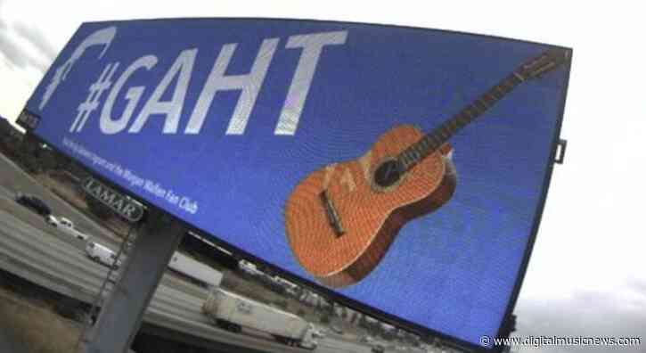 Morgan Wallen Fans Buy Billboard In LA to Protest the Billboard Music Awards