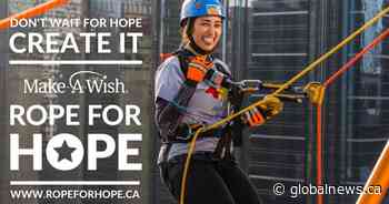 Make-A-Wish Canada: Rope for Hope, supported by Global Calgary & 770 CHQR